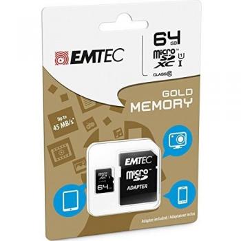 Emtec 1235289 Micro SD 64 GB Classe 10 UHS-I