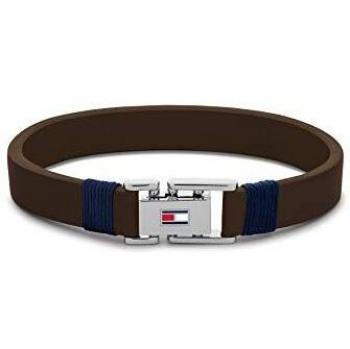 Tommy Hilfiger Pulsera de Cuerda para Hombre Acero Inoxidable