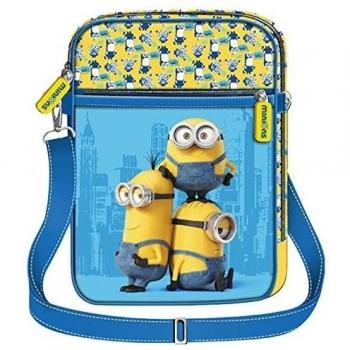 Karacterísticas Minions funda para Tablet con bandolera, color azul