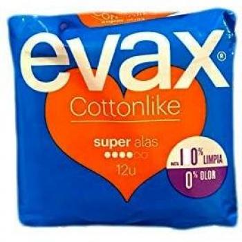 Evax Cottonlike Super Compresas con Alas