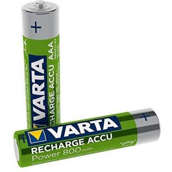 PILAS RECARGABLES VARTA AAA 800MAH PACK 2 48078 48078