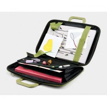 Maletín Portátil Bombata Intrecciato 15 Negro 43x33x7 Cms