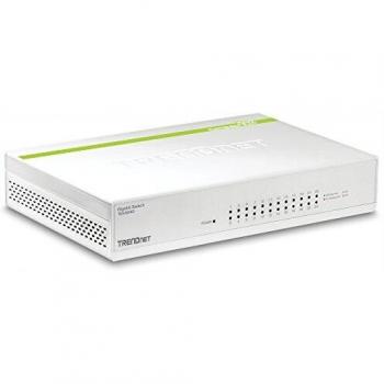 Switch da 24 porte Gigabit non gestito bianco Trendnet TEG-S24D