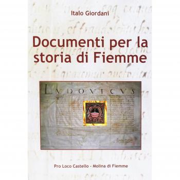 Documenti per la storia di Fiemme