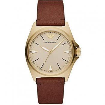 Emporio Armani Reloj de Cuarzo para Hombre con Correa de Cuero AR11331