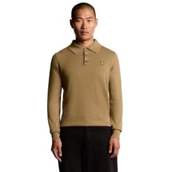 Camisa Polo Hombre Lyle & Scott 1874 Merino Algodón Tigres Ojos