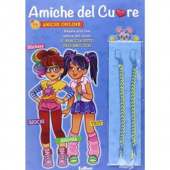 Amiche on line. Con gadget. Con adesivi
