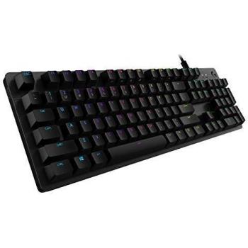 Logitech G G512 CARBON LIGHTSYNC RGB Tastiera Meccanica Gaming con Switch GX Brown QWERTZ Tedesco