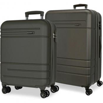 Movom. Juego de maletas rígidas 55-68cm Movom Galaxy gris antracita