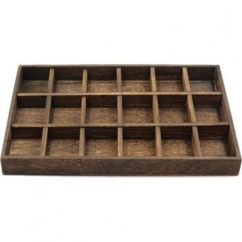 Bandeja Vintage para Joyería de Madera