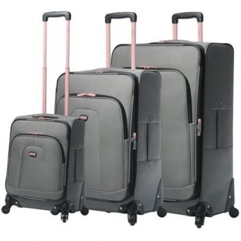 Juego de maletas trolley gris Andromeda 2.0