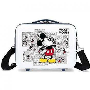 Disney Mickey Neceser Adaptable Azul 29x21x15 cms