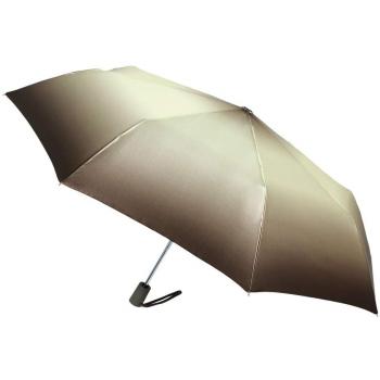 Paraguas Plegable Vogue Raso sfumato con Sistema Abre Cierra automático, Antiviento y Acabado Teflón (Beige)