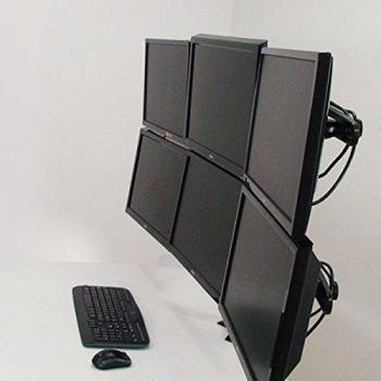 Amer Mounts AMR6P supporto da tavolo per Tv a schermo piatto 61 cm (24) Scrivania Nero