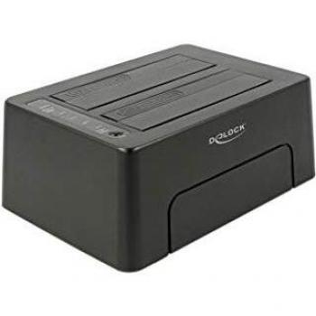 DeLOCK 63957 Docking Station for USB 3.1 (3.1 Gen 2) Type-C Black