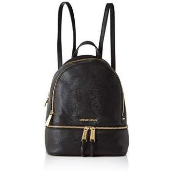 Mochila Michael Kors Rhea Zip para Mujer, Negro