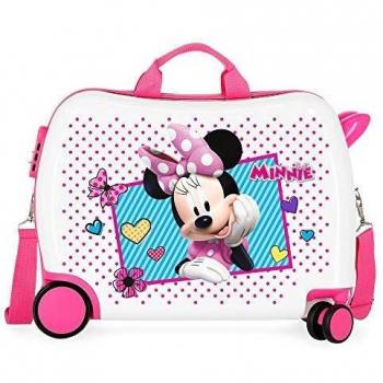 Maleta Infantil Disney Minnie Enjoy Rosa 50x38x20 cms Rígida ABS
