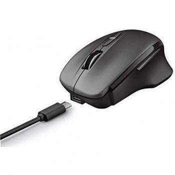 Trust Themo Mouse wireless ricaricabile Nero