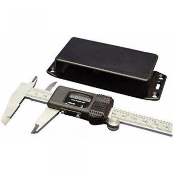 Hammond Electronics 1591USFLBK Contenitore universale ABS Nero 1 pz