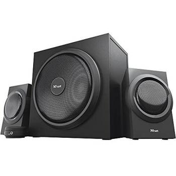 Trust Yuri Set di Altoparlanti 2.1 con Subwoofer in Legno