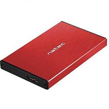 NATEC Rhino GO Box esterno HDD/SSD Rosso 2.5