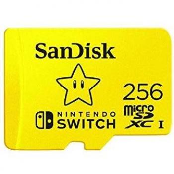 SanDisk Scheda Microsdxc Uhs-I Per Nintendo Switch 256Gb