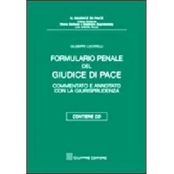 Formulario Penale Del Giudice Di Pace.