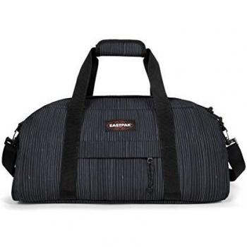 Eastpak Stand + Bolsa de Viaje, 53 cm, 34 Litros, Azul (Rayas Nubes)