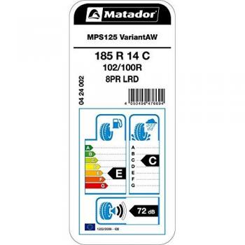 Matador MPS 125 Variant ( 185 R14C 102/100R )