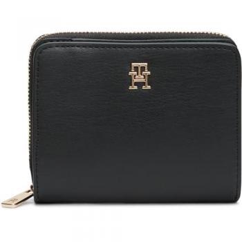 Cartera Negra Tommy Hilfiger con Logotipo