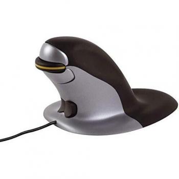 Vertical Mouse FELLOWES Penguin® Wire Gray/Black Small 9894801