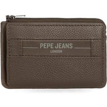 Pepe Jeans Monedero Checkbox Marrón