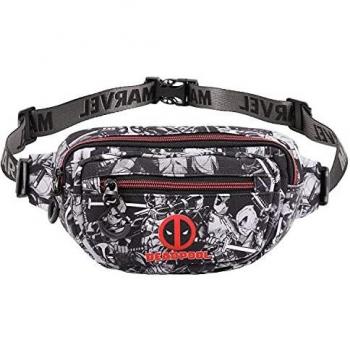 KARACTERMANIA Riñonera Deadpool Antihero, Color Gris