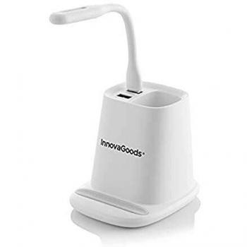 Caricabatterie mobili wireless con illuminazione 5 in 1