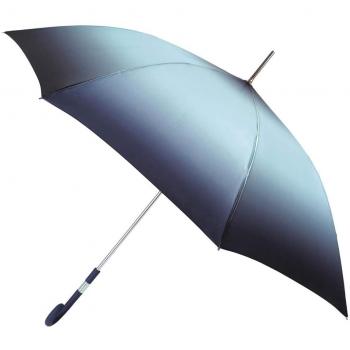 Elegante Paraguas Vogue en Raso sfumato con gradiente color azul