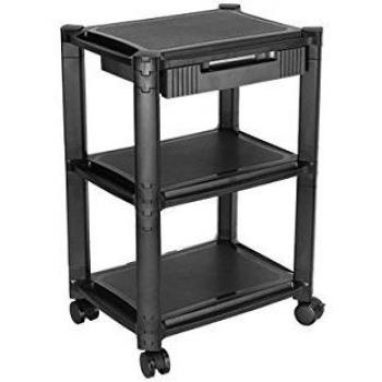 Carrello Mobiletto 3 Ripiani per Stampante e Monitor