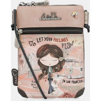 Bolso de mujer Anekke 38823-904 Verde Bandolera Paz y Amor