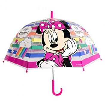 Karactermania Paraguas Manual Burbuja Minnie Disney 48cm Producto Oficial