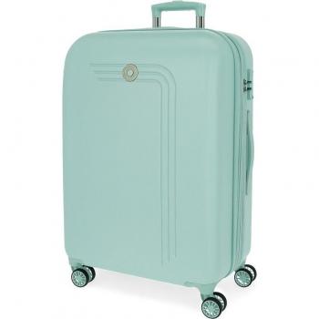 Movom Maleta Grande Riga Rígida 80cm Turquesa
