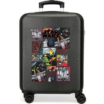 Maleta de Cabina Star Wars Galactic Team rígida 55cm negra
