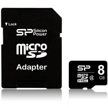 MicroSDHC 8 GB Silicon Power Classe 6