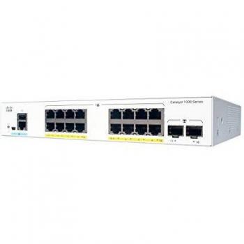 Cisco Catalyst 1000 C1000-16T-E-2G-L Switch Gestito L2 16 x 10/100/1000 + 2 x Gigabit SFP (Uplink) Montabile su Rack