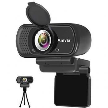 Anivia Webcam Full HD 1080p con microfono integrato