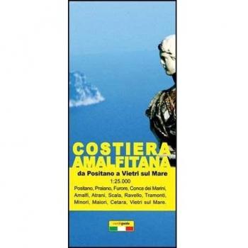 Costiera amalfitana. Mappa turistica della costiera amalfitana