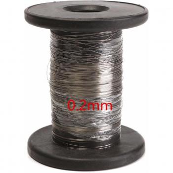 Alambre de Acero Inoxidable 30 metros 0.2mm-0.6mm para Joyería