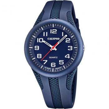 Reloj Calypso K5835/3 Azul Correa De Caucho, Hombre