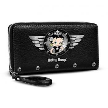 Bolso Esencial Motor Love de Betty Boop, Negro