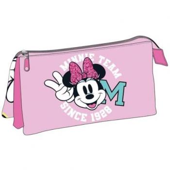 Estuche Portatodo 3 Compartimentos Minnie 11.5 X 2.0 X 22.5 Cm (Cerdá 2700001143)