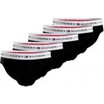 Tommy Hilfiger para hombre. Pack 5 slips negro