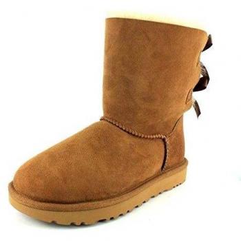 Botas UGG Bailey Bow II en Piel de Oveja y Ante Twinface con Lazo Trasero